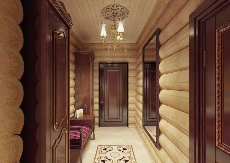 Русский стиль деревянного дома